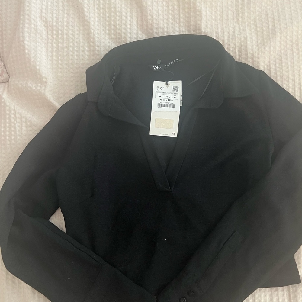 Zara Cropped Long Sleeve